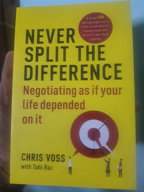 Never Split The Difference Self Help Business Books Chris Voss And Tahl Raz At Rs 80 In Kolkata