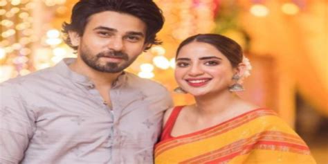 Saboor Aly Shares New Photos With Fiance Ali Ansari