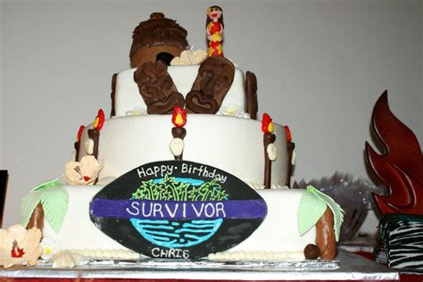 Survivor Birthday Party Pirouette Fencing Around Base Themed Parties
