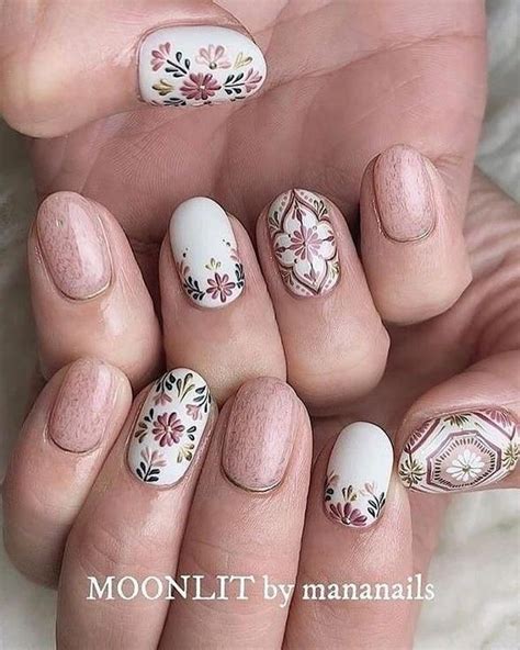 59 Unique Boho Nail Art Ideas Worth Giving A Try Boho Nails Hippie