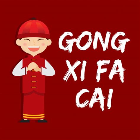 It celebrates the coming of spring and new beginnings. Gong xi fa cai Stock Vectors, Royalty Free Gong xi fa cai ...