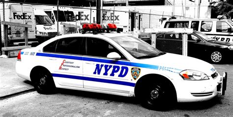 New York Police Department Nypd Squad Car ©copyright