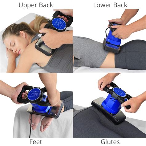 Body Back Vibe 20 Variable Speed Orbital Massager Vibrating Electric Massage Tool