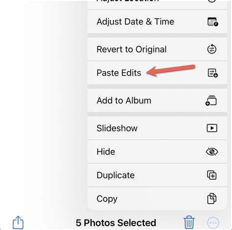 How To Copy And Paste Photo Edits On Iphone With Ios 16