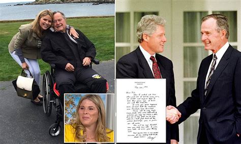 A post shared by jenna bush hager (@jennabhager) on dec 24, 2018 at 6:17pm pst george h.w. Jenna Bush Hager discusses iconic letter left for Bill Clinton by George H.W. Bush