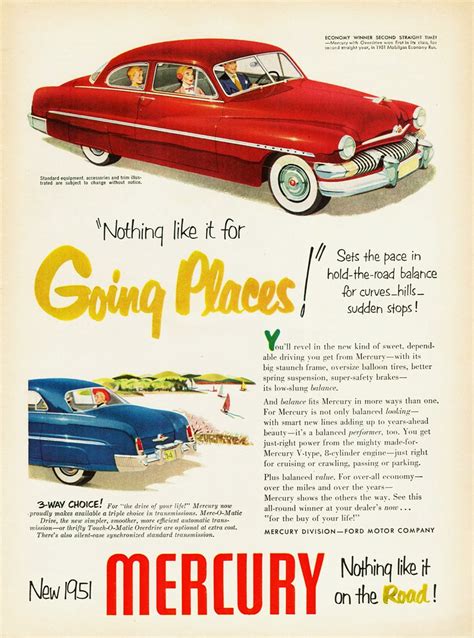 1951 Mercury Ad Going Places Alden Jewell Flickr