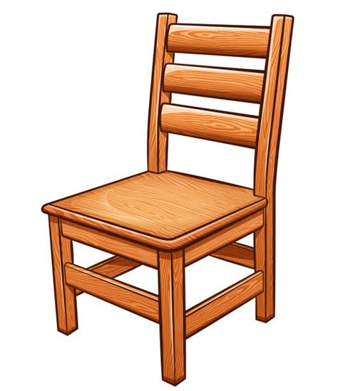 Cartoon Of Simple Wood Chair Illustrations Royalty Free Vector Graphics And Clip Art Istock