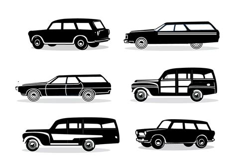 10+ vectors, stock photos & psd files. Station Wagon Silhouette - Download Free Vectors, Clipart ...