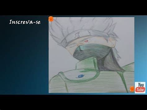 Aprendendo A Desenhar Aqui Kakashi Hatake Naruto Fan Art Draw Fan Art Naruto Arte De F