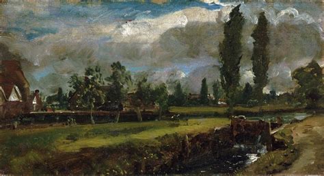 John Constable Landscape With A River C1810 12 Philadelphia