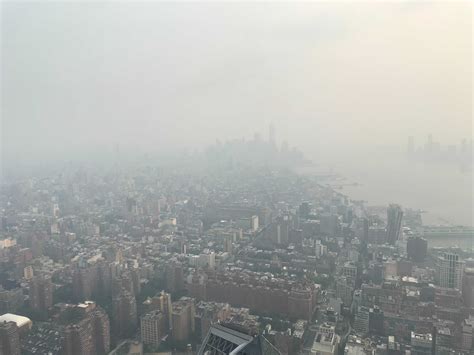 See It Nyc Hit By West Coast Wildfire Smoke New York City Ny Patch