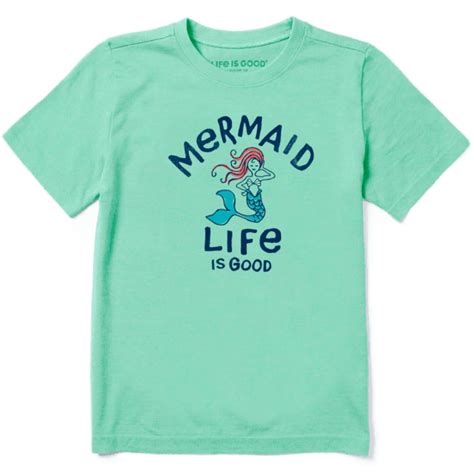 Kids Kids Mermaid Life Is Good Crusher Tee Life Is Good Official Site