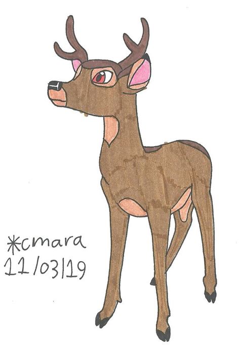 87246 Safe Artistcmara Bambi Bambi Cervid Deer Mammal Feral