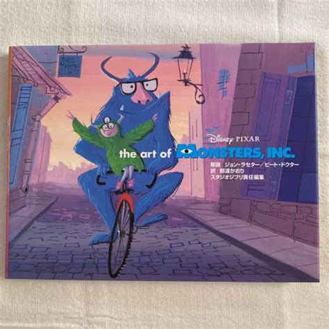 Disney Pixar The Art Of Monsters Inc Illustration Art Book Japan John Lasseter 59 98 Picclick