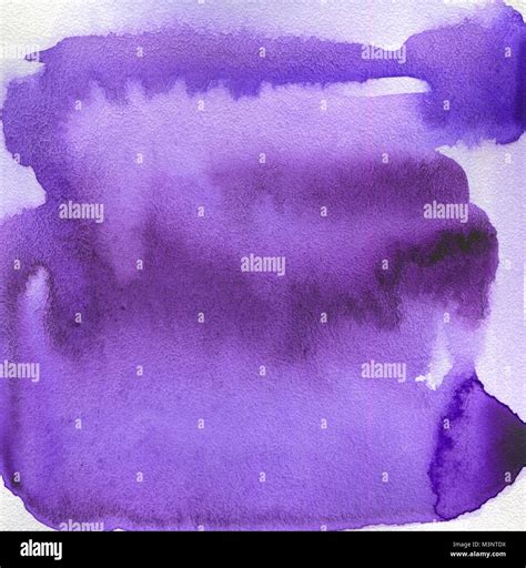Watercolor Background With Paint Purple Drips Stock Photo Alamy