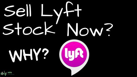 Lyft Stock Is A Sell Dont Buy Youtube
