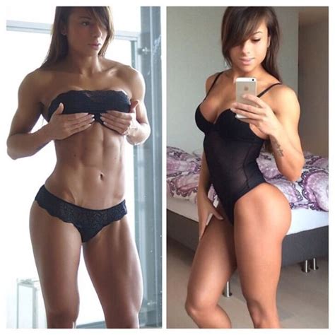 5 motivational female fitness models before and after transformation