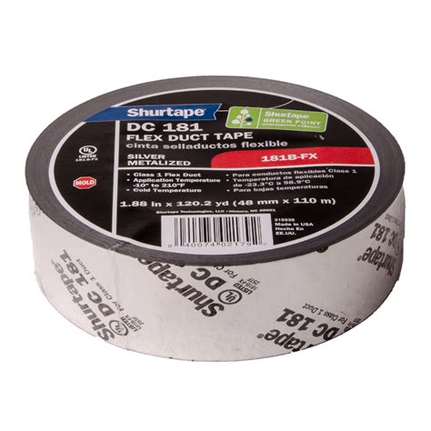 Tape Flex Duct Silver 3 In 640 Fd3s Diversitech