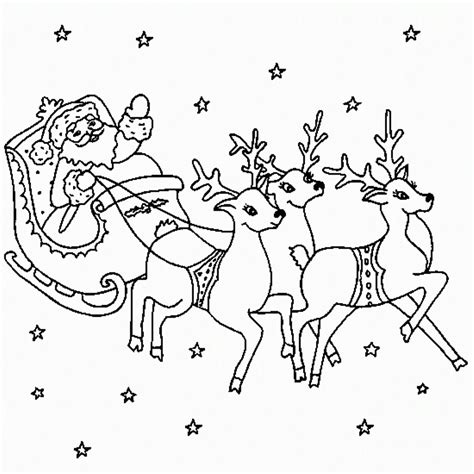 660 x 659 click the download button to find out the full image of santa claus sleigh coloring pages download, and download it for a computer. Santa Claus Coloring Pages