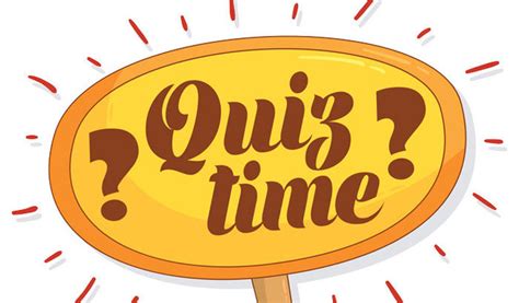 Quiz Time Clipart