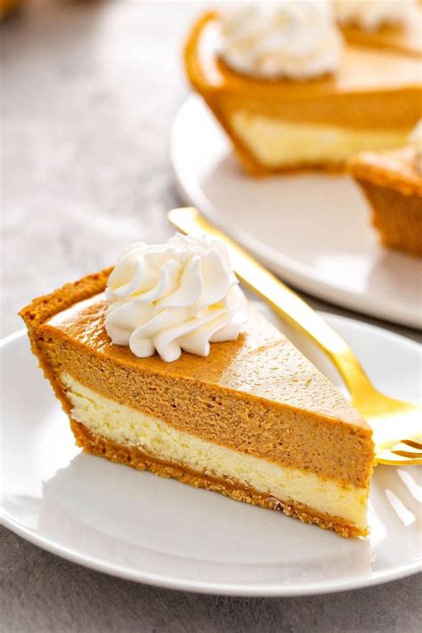 And yes, it really does take only 10 minutes to prepare the filling for this pie. This phenomenal Pumpkin Pie Cheesecake has a thick layer of cheesecake, topped with a layer of ...