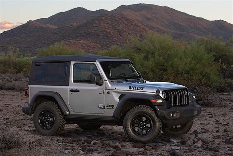 2020 Jeep Wrangler Gets Willys Black And Tan Special Editions