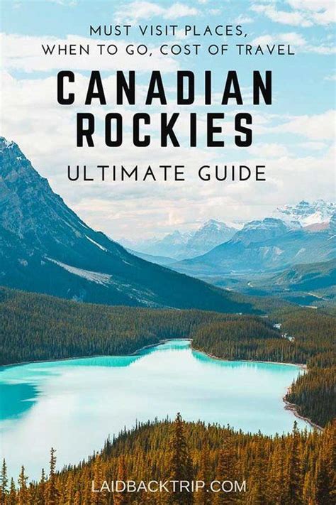 Planning Guide For Traveling In The Canadian Rockies Canada Travel