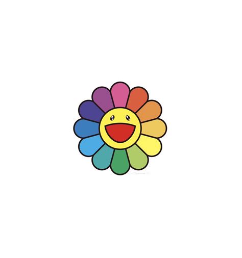 Click download buttons and get our best selection of rainbow smile png images with transparant background for totally free. Print SMILE ON, RAINBOW FLOWER! by TAKASHI MURAKAMI