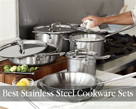 Best Rated Stainless Steel Cookware Sets Cookware Set Stainless Steel