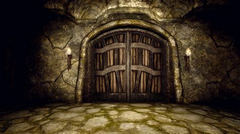 Daunting Dungeon Door At Skyrim Nexus Mods And Community