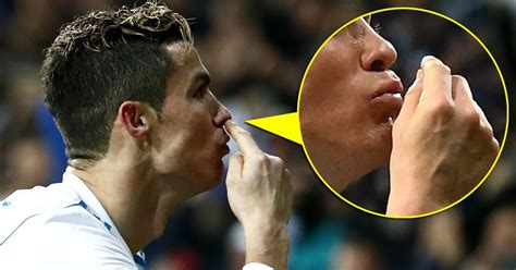 What Did Cristiano Ronaldo Gesture When He Scored Real Madrid Star S Bizarre Hand Signal