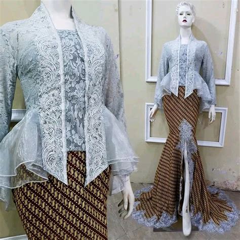 Kebaya modern tersedia dalam berbagai model terbaru yang bisa kamu temukan di iprice indonesia. Jual KEBAYA KUTUBARU BRUKAT BROKAT BORDIR PEPLUM ORGANZA ...