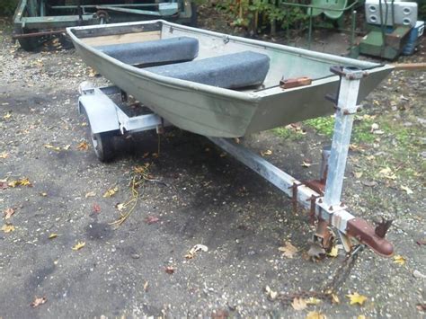 Jon Boat And Trailer For Sale