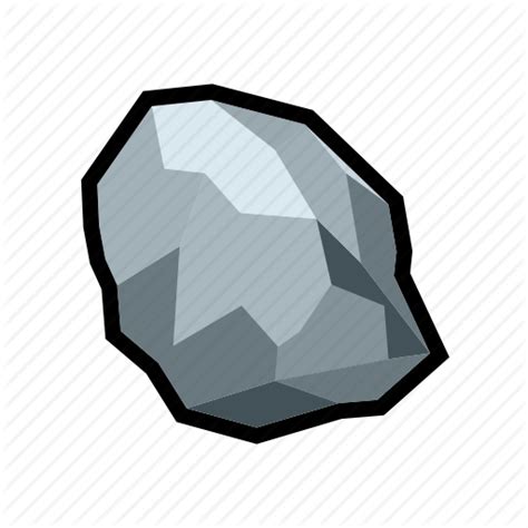 Mine Pure Silver Stone Treasure Mineral Rock Icon Download On