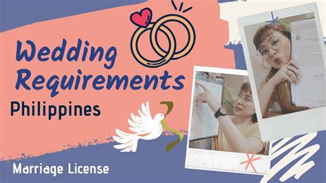 Requirement In Getting A Marriage License In The Philippines Youtube