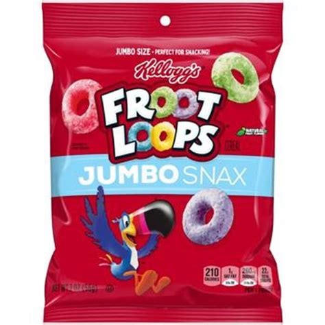 Kelloggs Froot Loops Jumbo Snax 13g Bestsweets