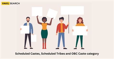 Scheduled Castes Scheduled Tribes And Obc Caste Category