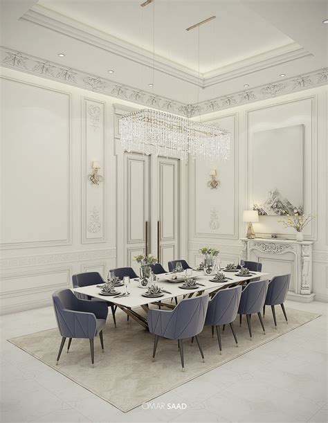 Luxury Classic Villa Interior Design Behance