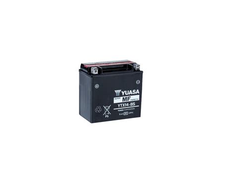 motobaterie yuasa originál ytx14 bs 12v 12ah battery import
