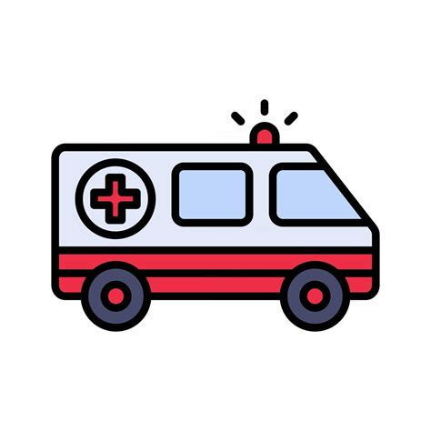 Ambulance Vector Icon 2566057 Vector Art At Vecteezy