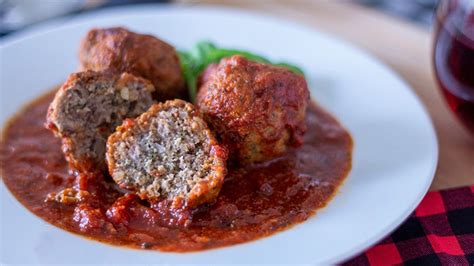 To make the meatballs, roll the meat between the palms of your hands until it forms a smooth, round ball. Recipe for Italian Meatballs - No pre-made meatballs! - Dad Got This