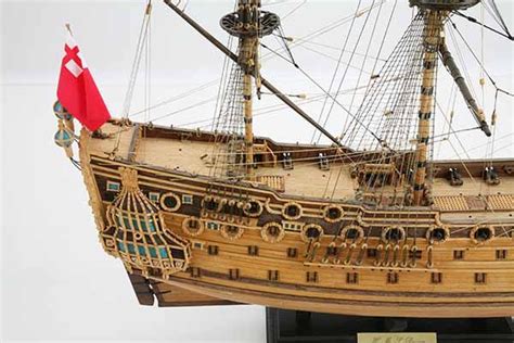 Ship Model Hms Prince Of 1670 Model Ships Sailing Ship Model