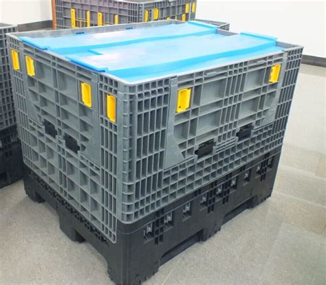 Heavy Duty Large Plastic Crates For Industry China Collapsible