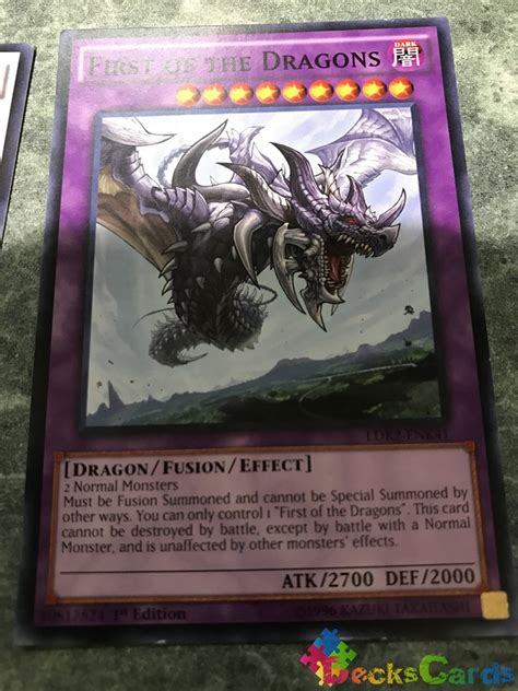First Of The Dragons Ldk2 Enk41 Common 1st Edition
