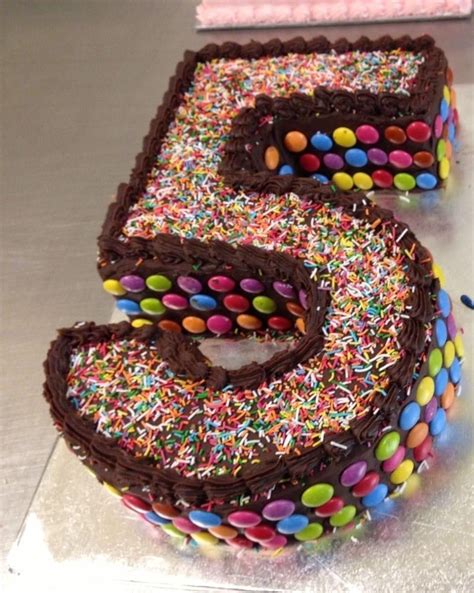 How To Make A Number 5 Cake Artofit