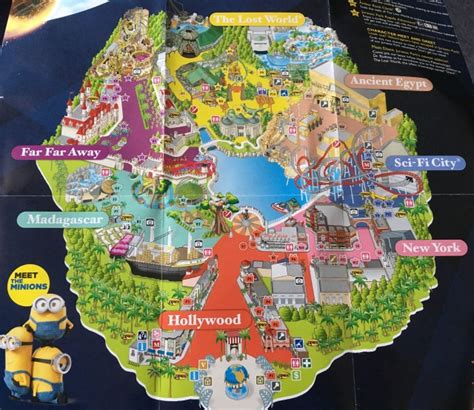 Universal Studios Singapore Maps At Universal Studios