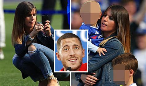 Eden Hazard Wife Who Is Natacha Van Honacker Belgium Stars Spouse