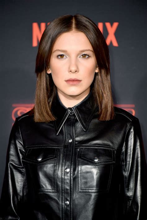 The actress recently got her learner's. Millie Bobby Brown - "Stranger Things" Season 2 Premiere ...