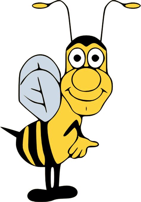 Funny Bumble Bee Clip Art At Vector Clip Art