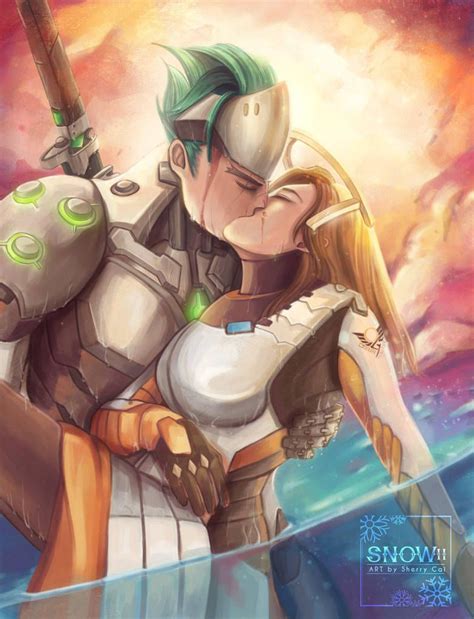 Gency Angel By Sherrycai Overwatch Comic Overwatch Wallpapers Overwatch